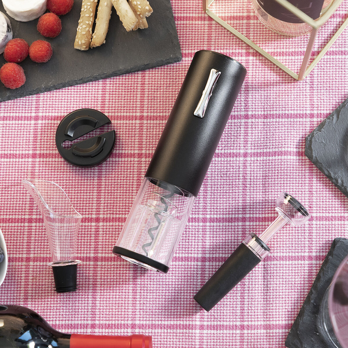 Den Ultimata Elektriska Vinöppnaren (Komplett Present-set)